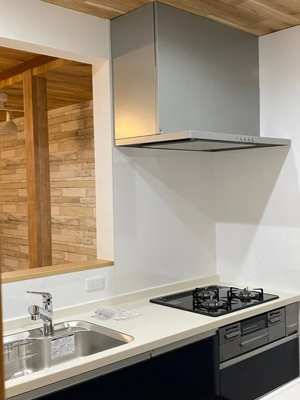 After kitchen construction